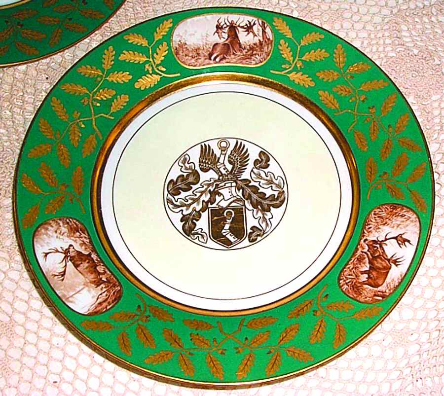 SPF25 Dinner Plate by Sevres Porcelain (France)-1