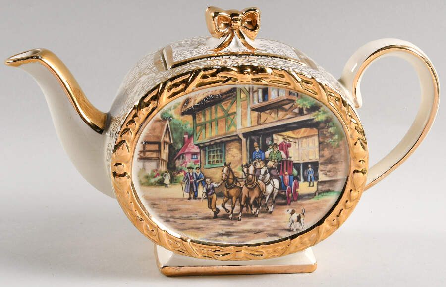 Sa68 Teapot & Lid by Sadler-1
