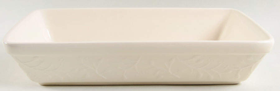 Sorrento Ivory 13" Rectangular Baker by Signature-1