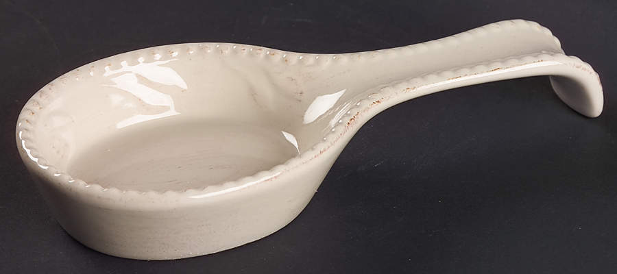 Sorrento Ivory Spoon Rest/Holder (Holds 1 Spoon) by Signature-1