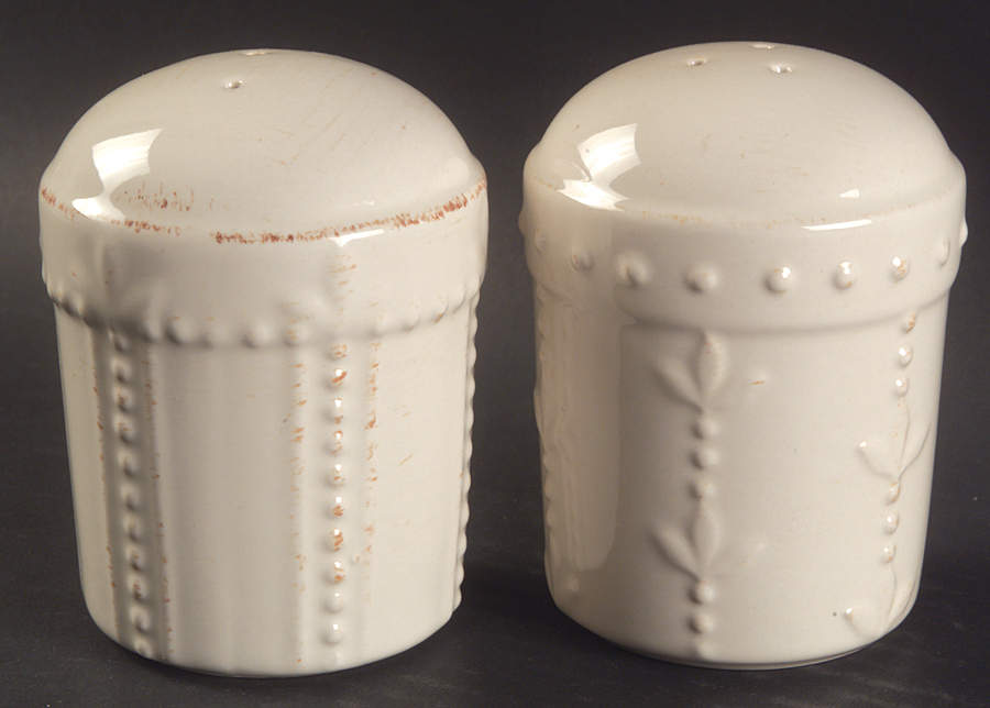 Sorrento Ivory Salt & Pepper Set by Signature-1