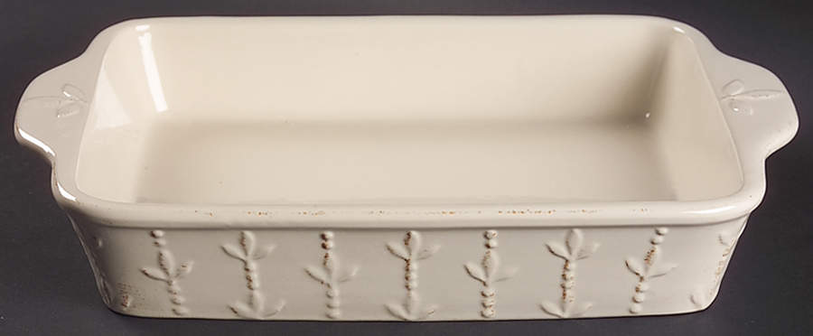 Sorrento Ivory 13"  Rectangular Baker by Signature-1