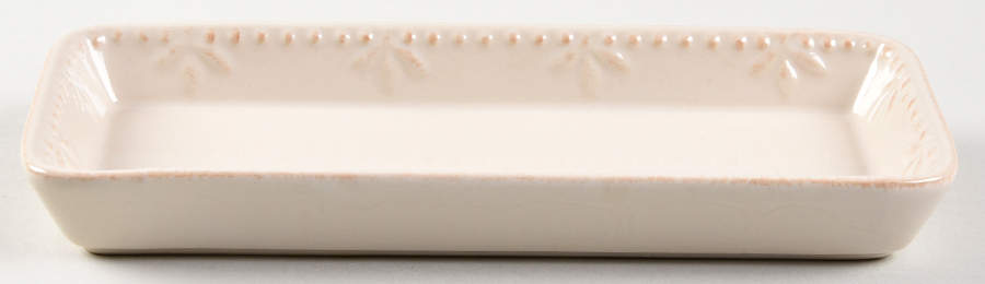 Sorrento Ivory 7" Rectangular Tray by Signature-1