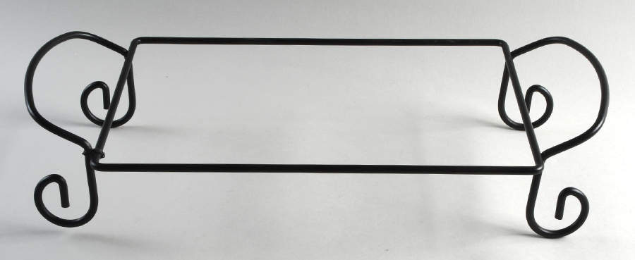 Sorrento Ivory Metal Stand for 16" Rectangular Baker by Signature-1