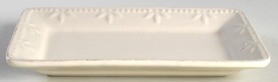 Sorrento Ivory 8" Rectangular Tray by Signature-1