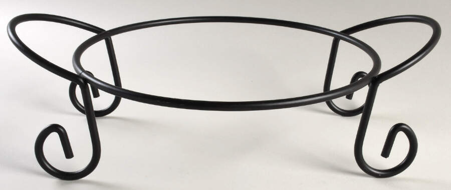 Sorrento Ivory Metal Stand for Round Covered Baker by Signature-1