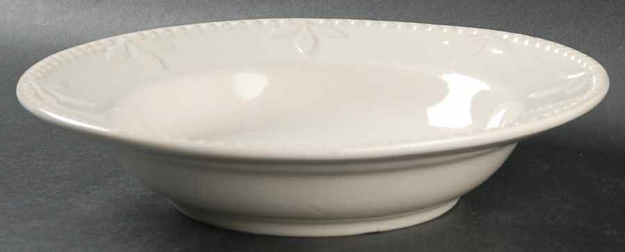 Sorrento Ivory Large Rim Soup Bowl by Signature-1