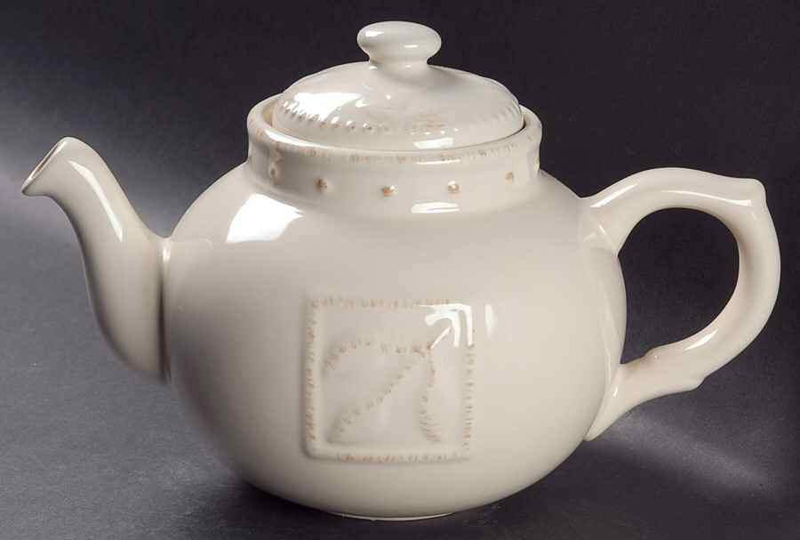 Sorrento Ivory Teapot & Lid by Signature-1