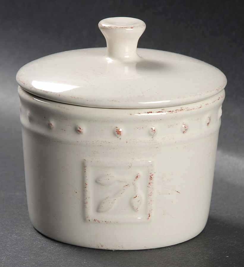Sorrento Ivory Small Spice Jar & Lid by Signature-1