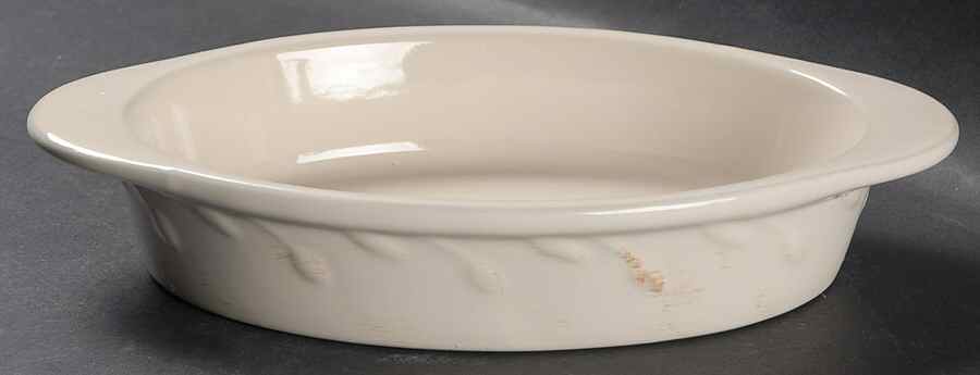 Sorrento Ivory 9" Oval Baker by Signature-1