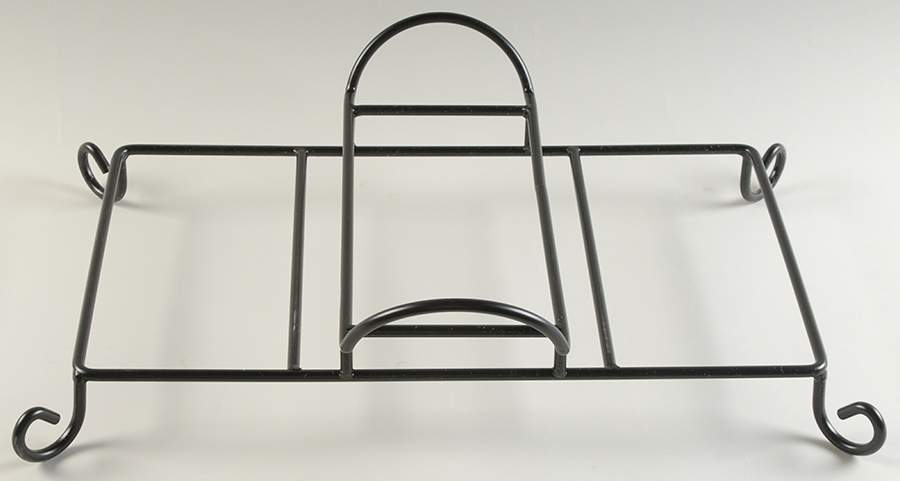 Sorrento Ivory Buffet Stand-Metal/3 Step-Stand by Signature-1