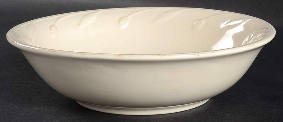 Sorrento Ivory 9" Round Vegetable Bowl by Signature-1