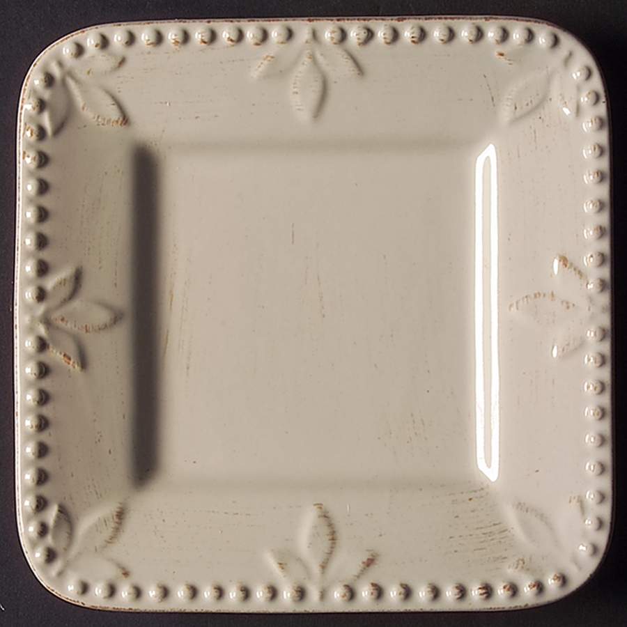Sorrento Ivory Square Bread & Butter Plate by Signature-1