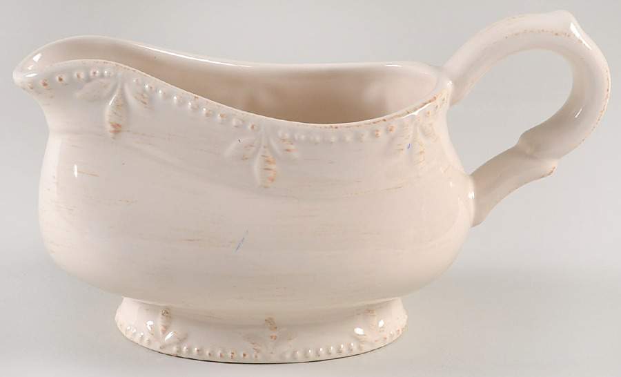 Sorrento Ivory Gravy Boat by Signature-1