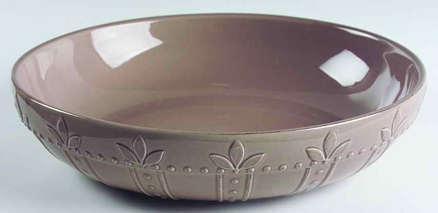 Sorrento Suede 12" Pasta Serving Bowl by Signature-1