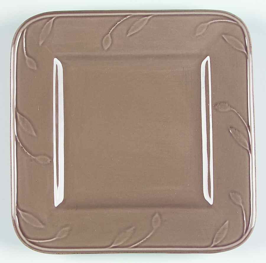 Sorrento Suede Square Salad Plate by Signature-1