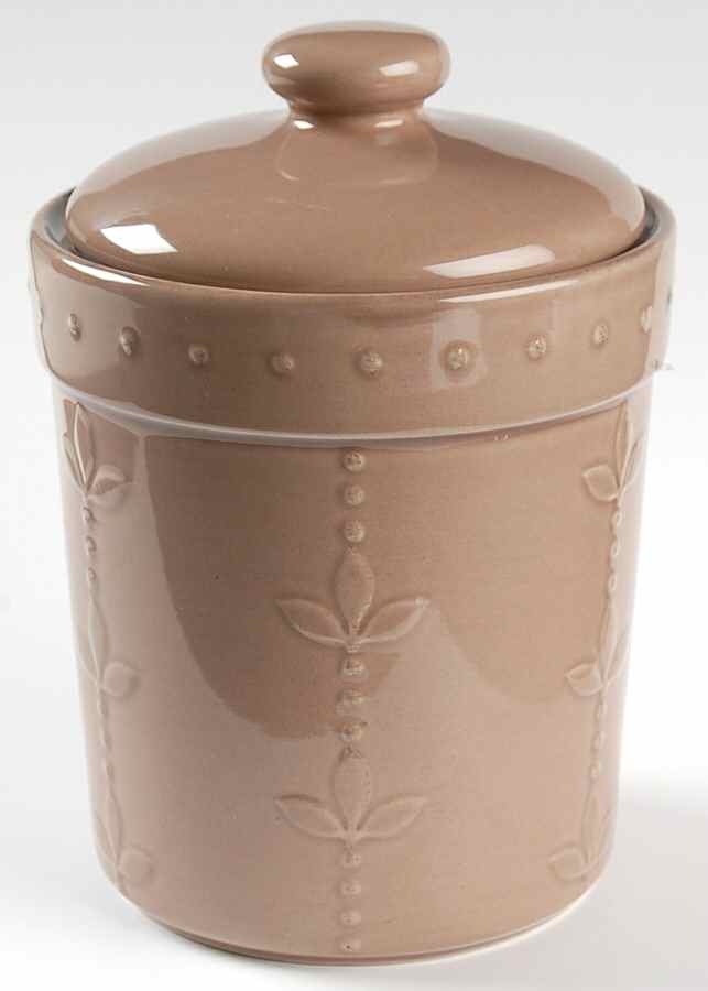 Sorrento Suede Medium Canister & Lid by Signature-1