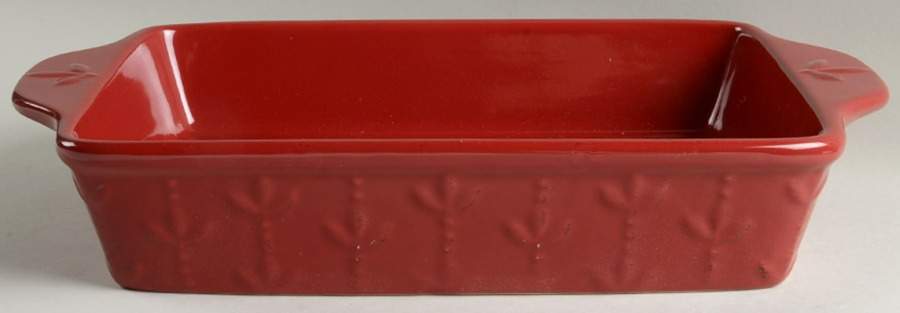 Sorrento Ruby 13'' Rectangular Baker by Signature-1