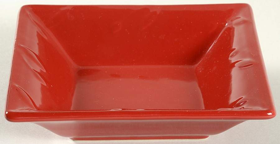 Sorrento Ruby Individual Square Dip Dish by Signature-1