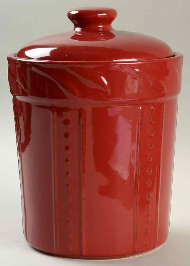 Sorrento Ruby Large Canister & Lid by Signature-1