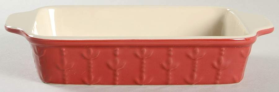 Sorrento Ruby 9" Rectangular Baker by Signature-1