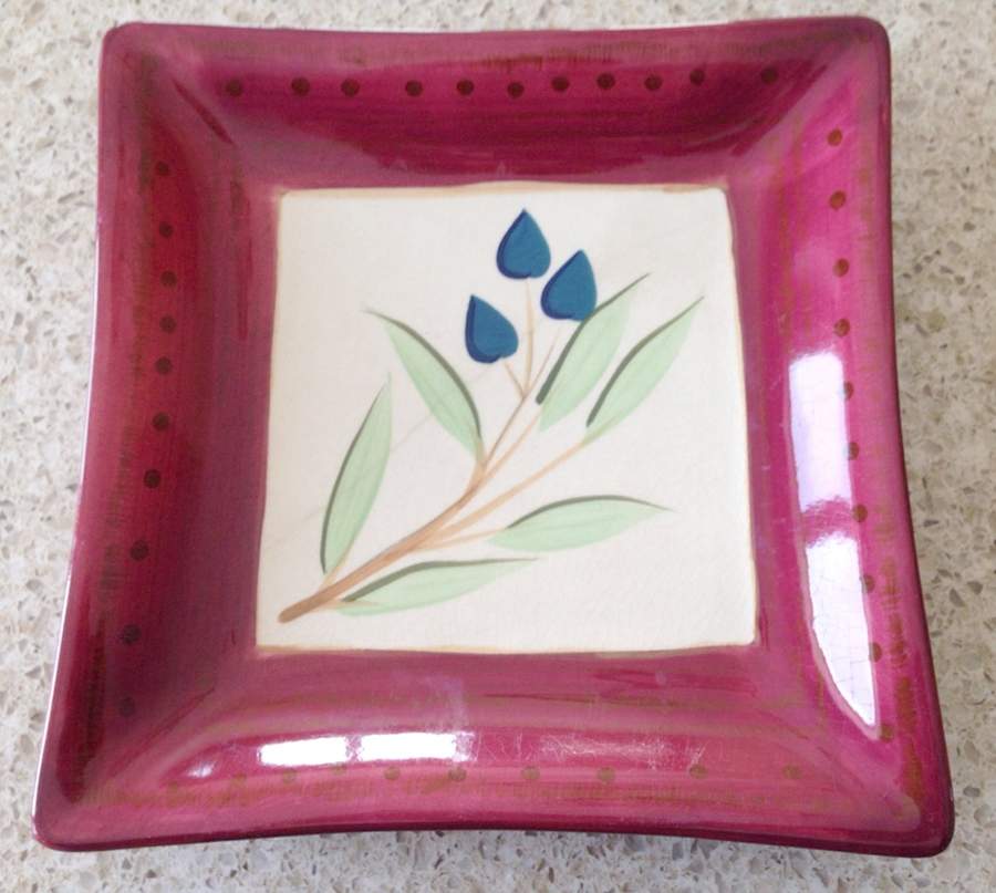 Villa Sorrento Square Salad Plate by Signature-1
