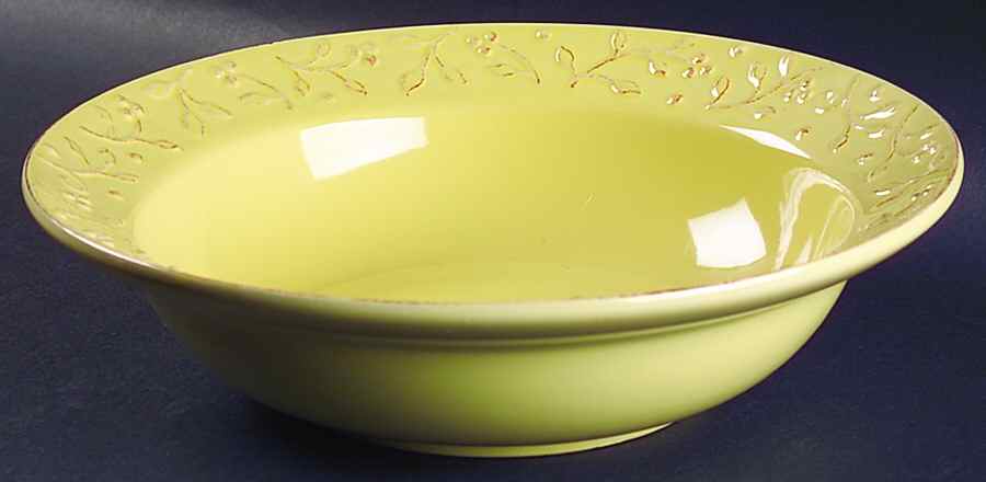 Chelsea Butter (Yellow) 12" Large Salad Serving Bowl by Signature-1