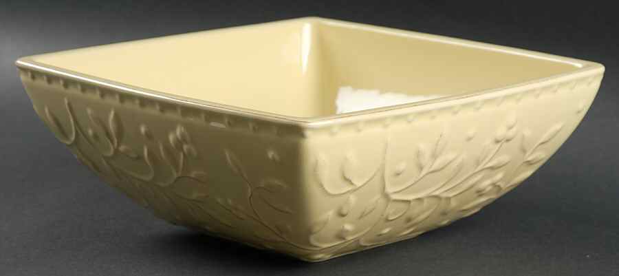 Chelsea Butter (Yellow) 8" Square Vegetable Bowl by Signature-1