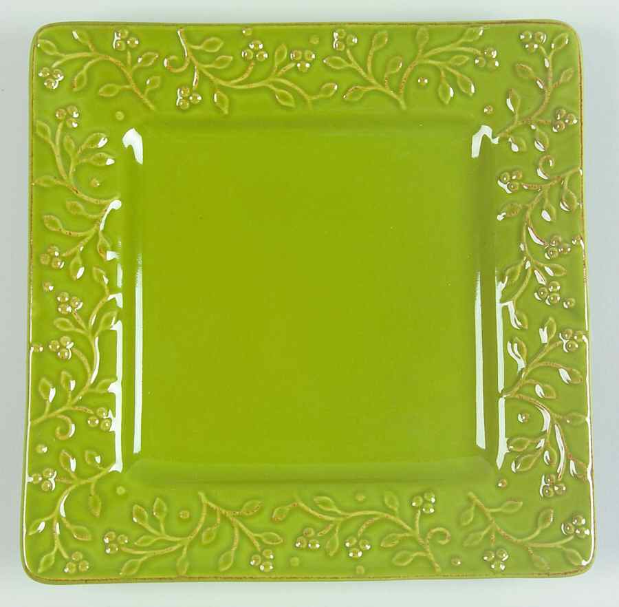 Chelsea Parsley (Green) Salad Plate by Signature-1