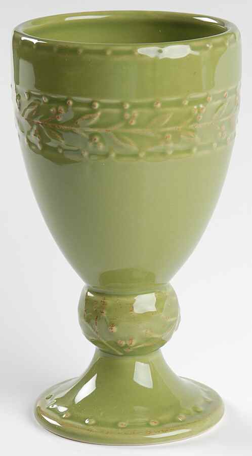 Chelsea Parsley (Green) China Goblet by Signature-1