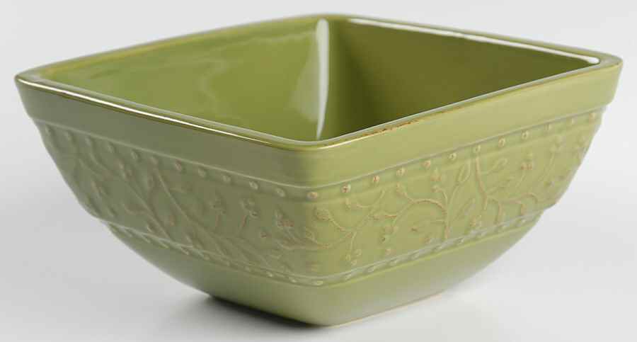 Chelsea Parsley (Green) Soup/Cereal Bowl by Signature-1