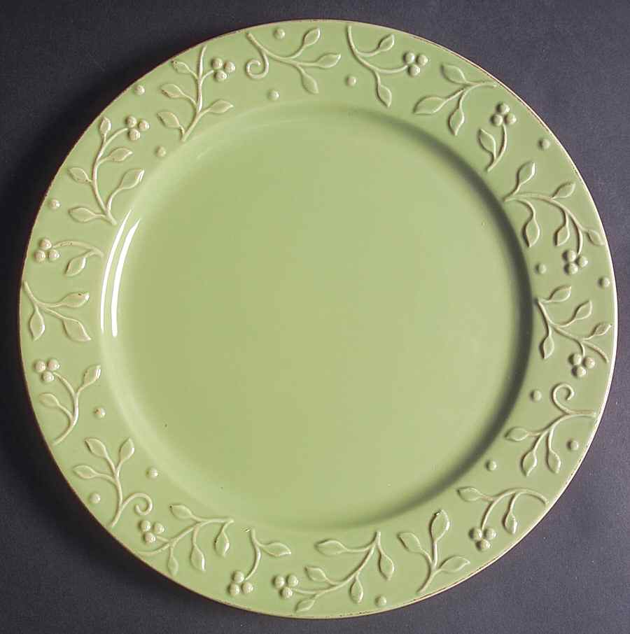 Chelsea Honeydew (Lt Green) Dinner Plate by Signature-1