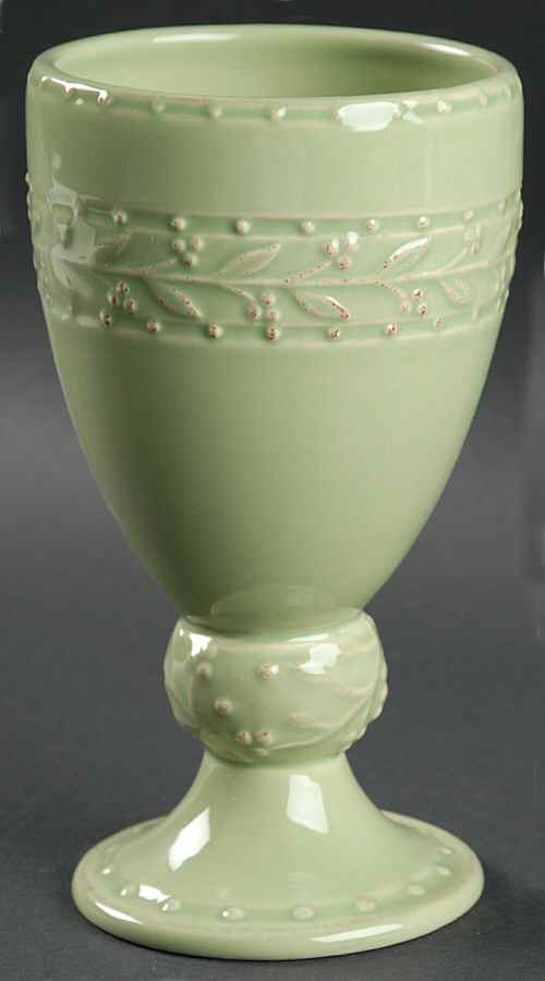 Chelsea Honeydew (Lt Green) China Goblet by Signature-1