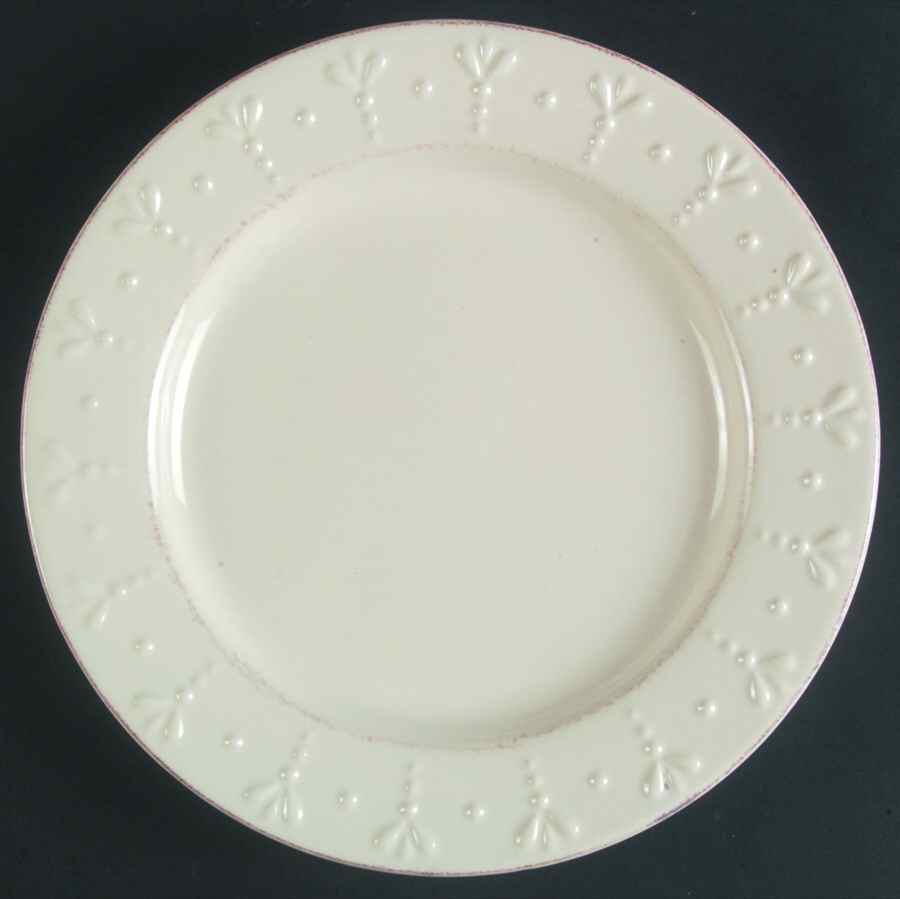 Now and Then Linen Salad Plate by Signature-1
