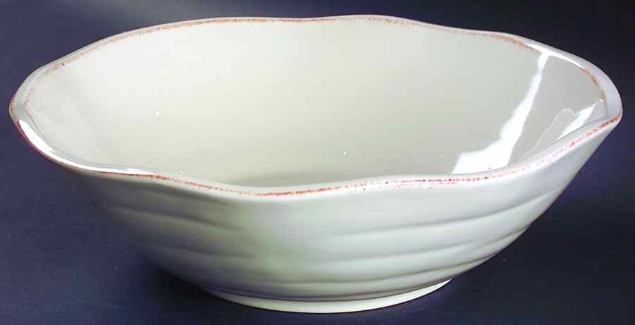 Ceramica Linen 11" Round Serving Bowl by Signature-1