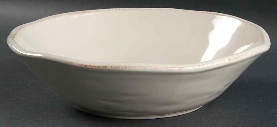 Ceramica Linen 9" Round Serving Bowl by Signature-1