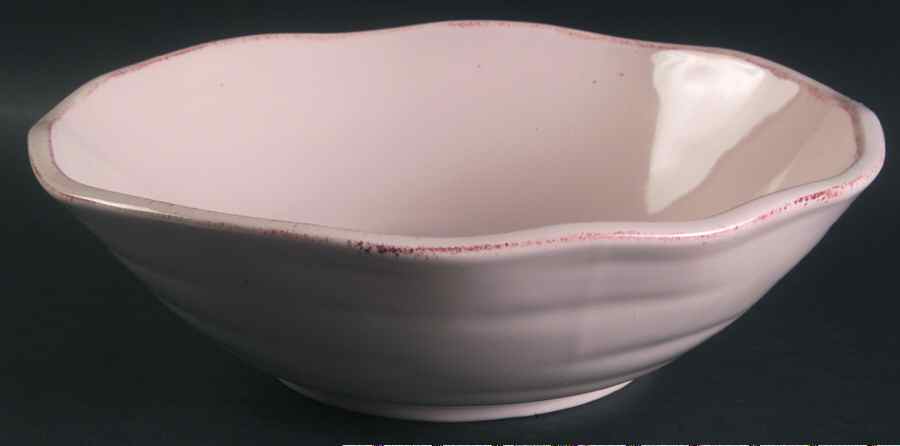 Ceramica Pink 11" Round Serving Bowl by Signature-1