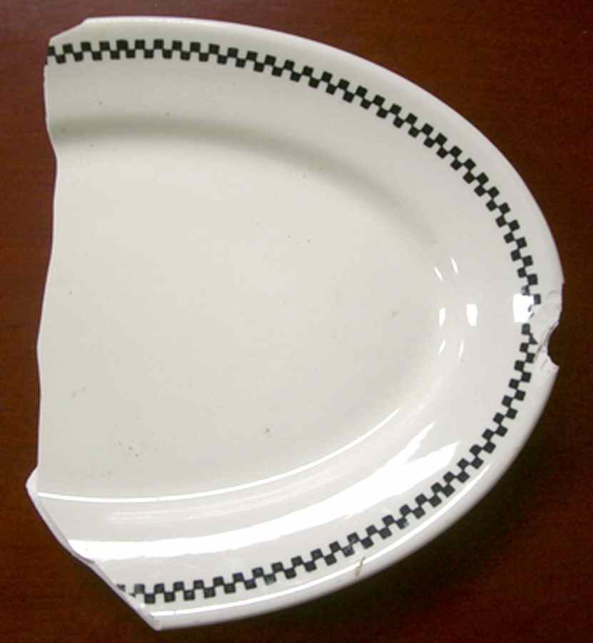 STR104 14" Oval Serving Platter by Sterling China (USA)-1