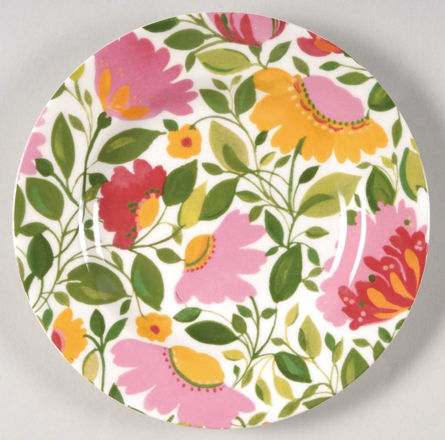 Emma's Garland Bread & Butter/Canape Plate by Spode-1