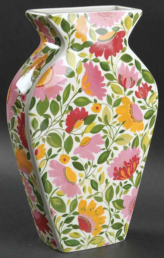 Emma's Garland 11" Silhouette Vase by Spode-1