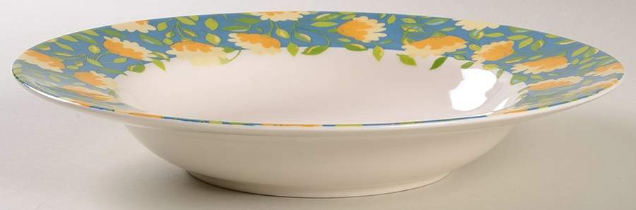 Chicory Hymn Large Rim Soup Bowl by Spode-1