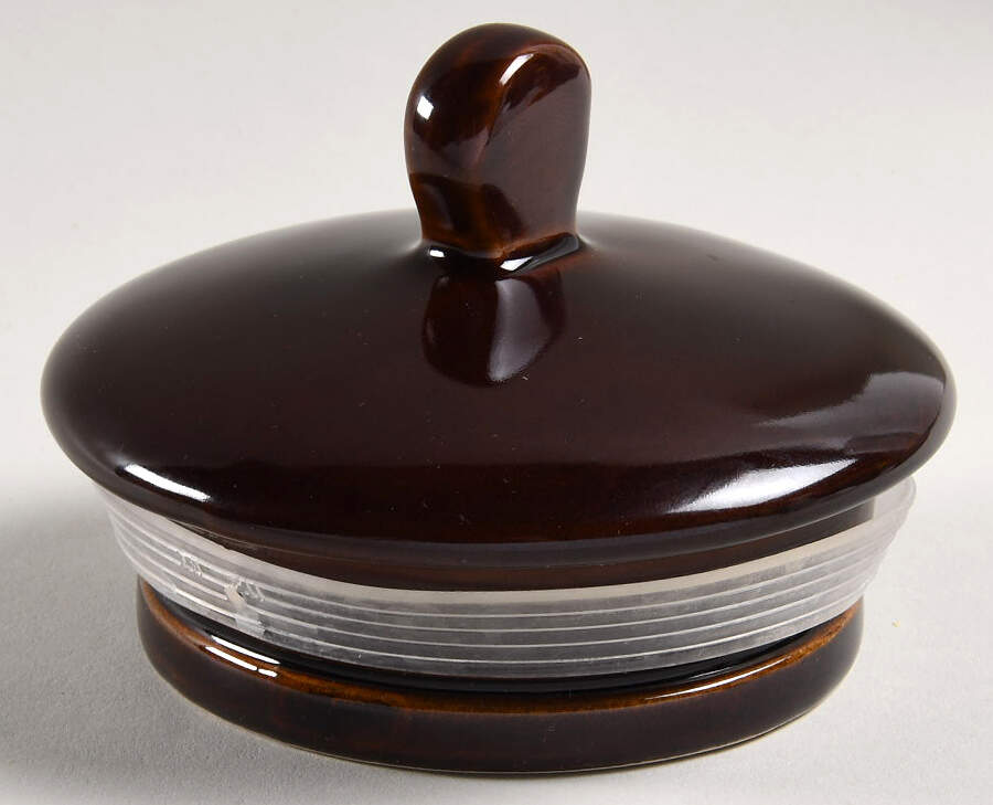 Tortoise Shell Lid for Medium Canister by Sakura-1