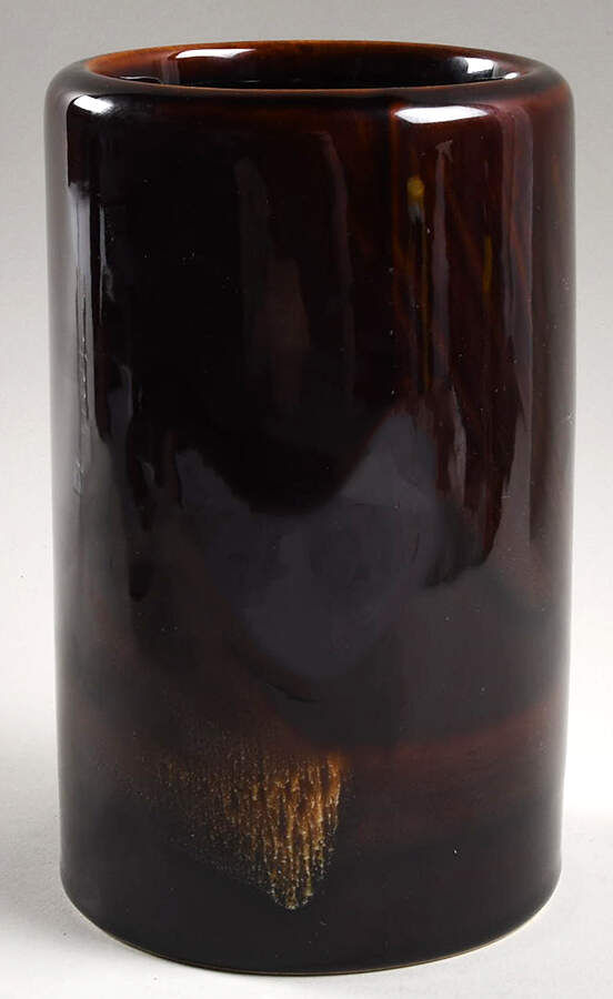Tortoise Shell Large Canister No Lid by Sakura-1