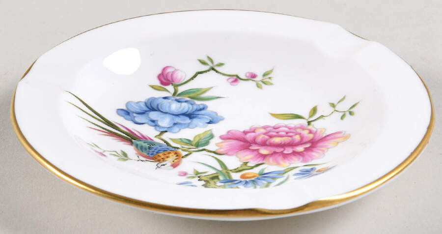 Oriental Bird Small Ashtray by Spode-1