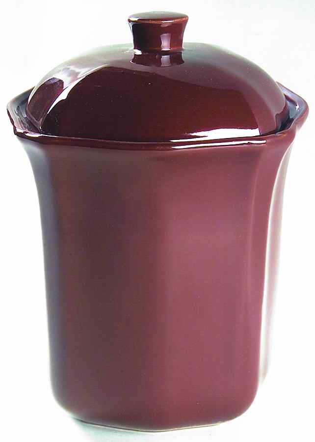 Isabella Espresso Brown Large Canister & Lid by Signature-1