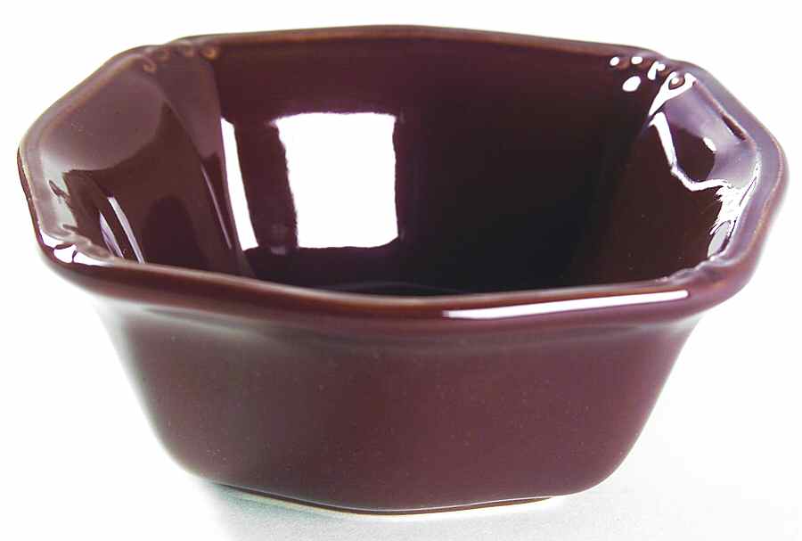 Isabella Espresso Brown Fruit/Dessert (Sauce) Bowl by Signature-1