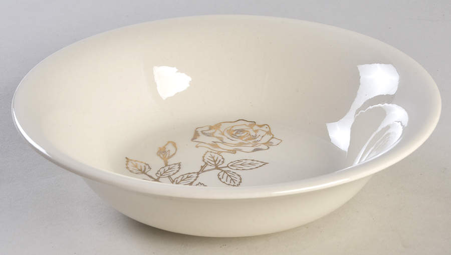 Golden Rose Coupe Cereal Bowl by SCIO-1