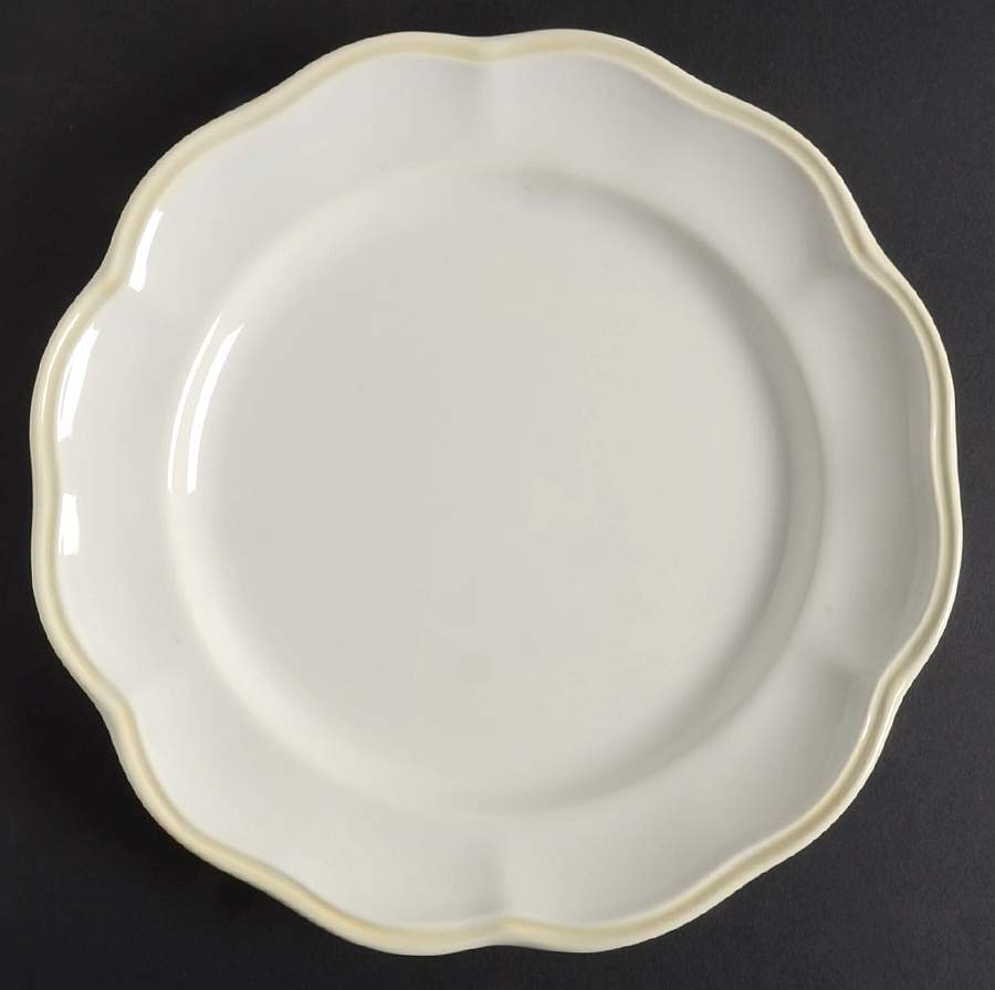 Corricoware Antique White Dinner Plate by Skyros-1