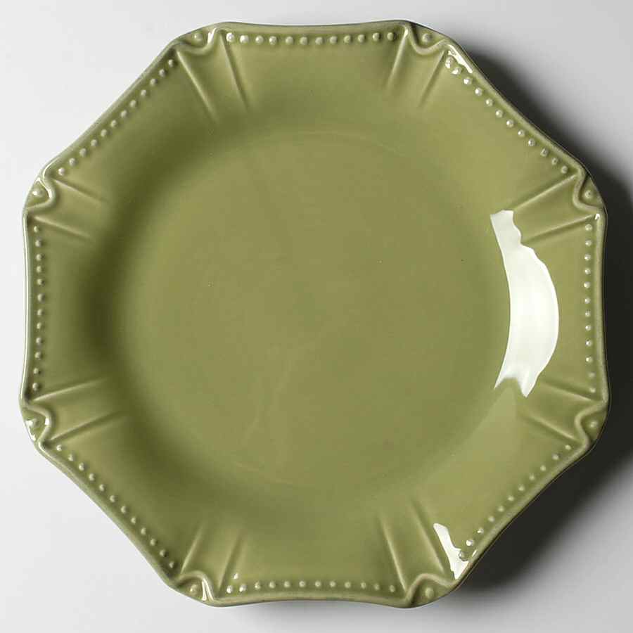 Isabella Jade Green Dinner Plate by Skyros-1