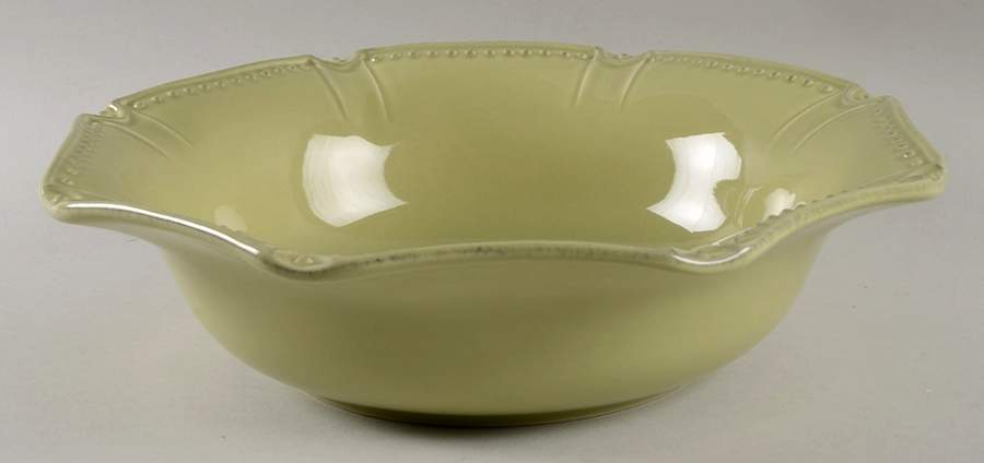 Isabella Jade Green 12" Round Serving Bowl by Skyros-1